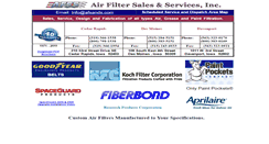 Desktop Screenshot of afsands.com